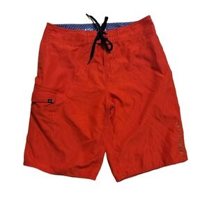 O'Neill‎ Mens 31 Red Swim Trunks Boardshorts